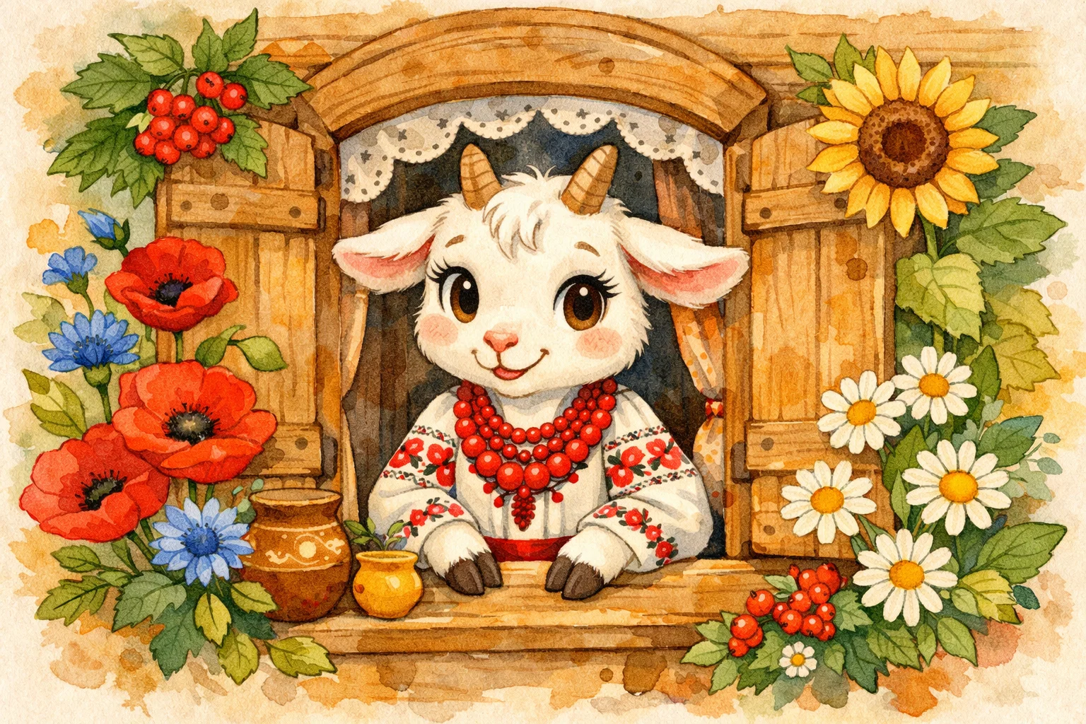 Аудіоказка Коза-Дереза