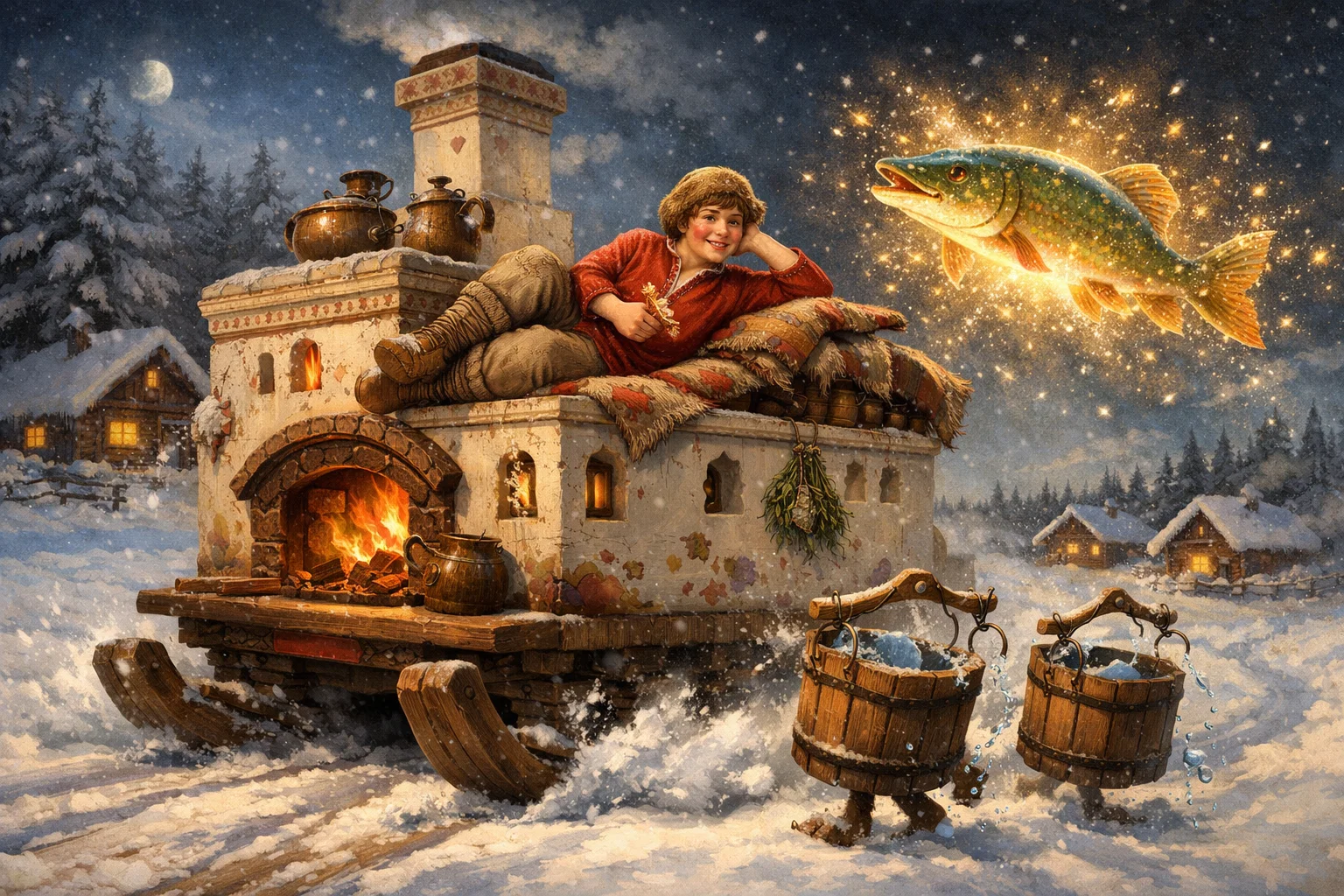 Аудіоказка За щучим велінням