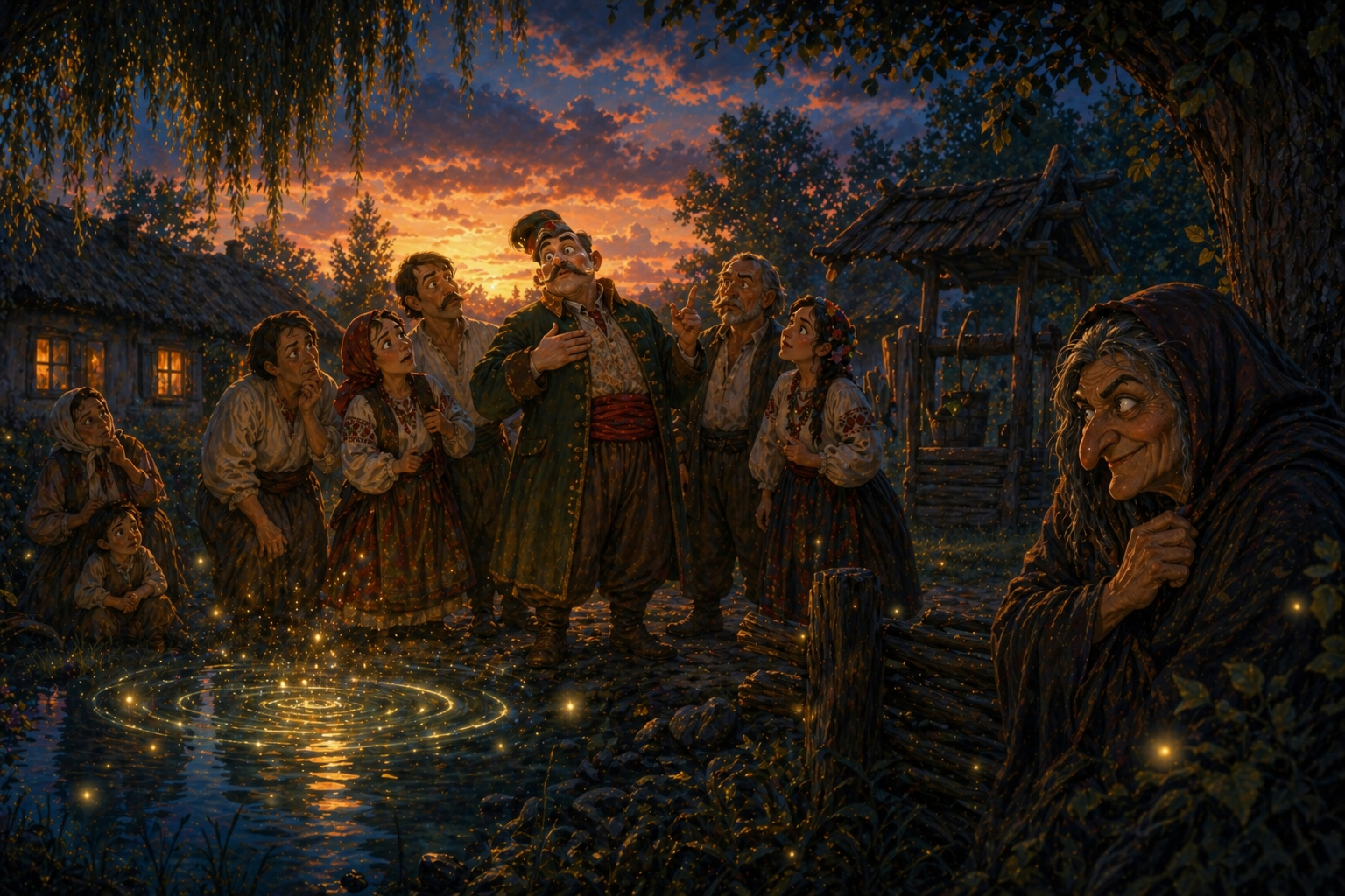 Григорій Квітка-Основ’яненко «Конотопська відьма» скорочено по розділам