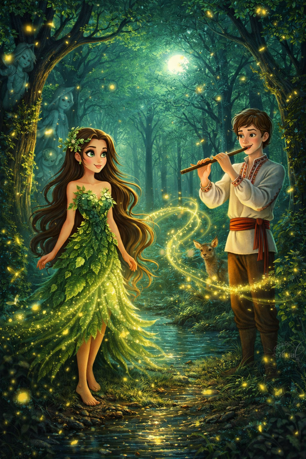 Ілюстрація до драматичної поеми Лісова пісня Лесі Українки аналіз твору символізм природи