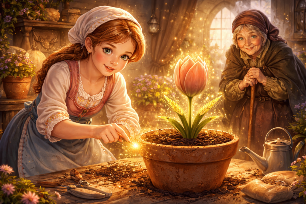 Казка Дюймовочка   читайте онлайн казку з малюнками українською