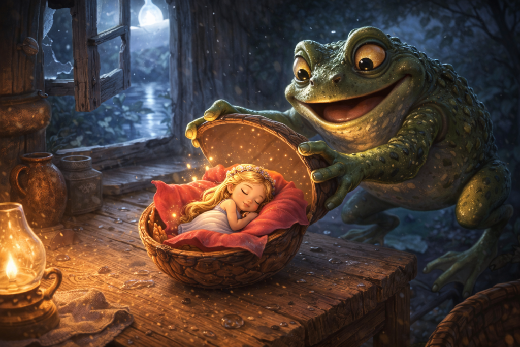 Казка «Дюймовочка» Ганса Крістіана Андерсена  читайте онлайн казку з малюнками українською