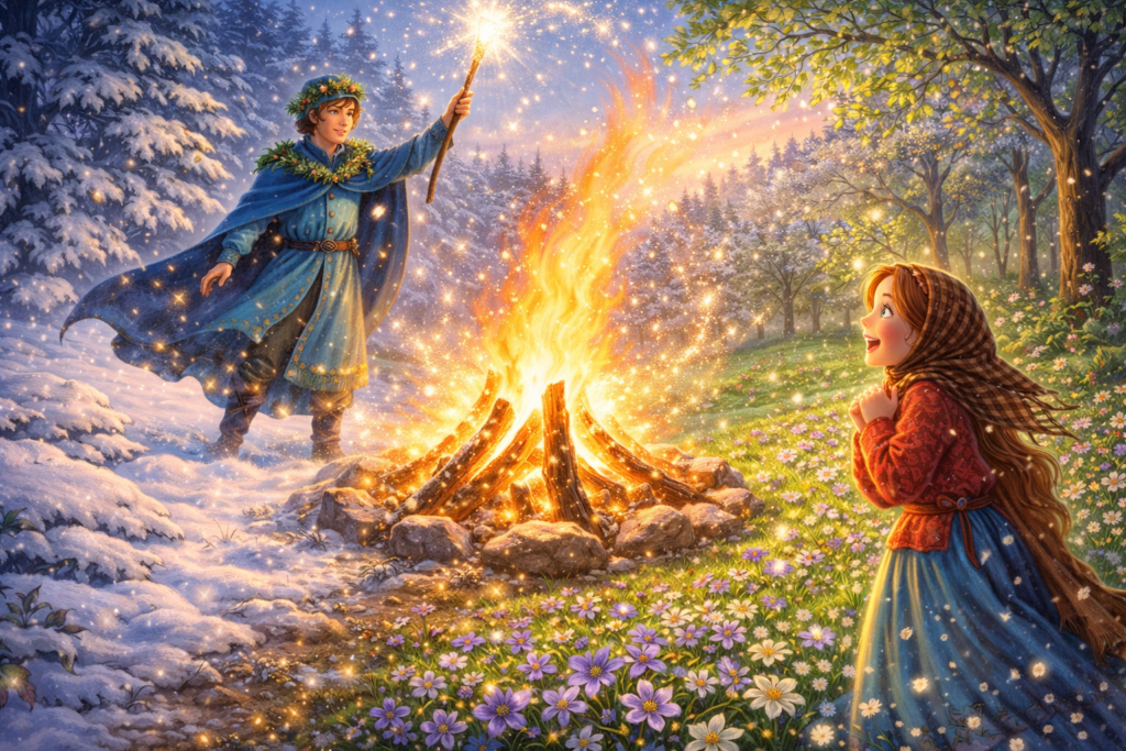 Казка Дванадцять місяців читати онлайн безкоштовно