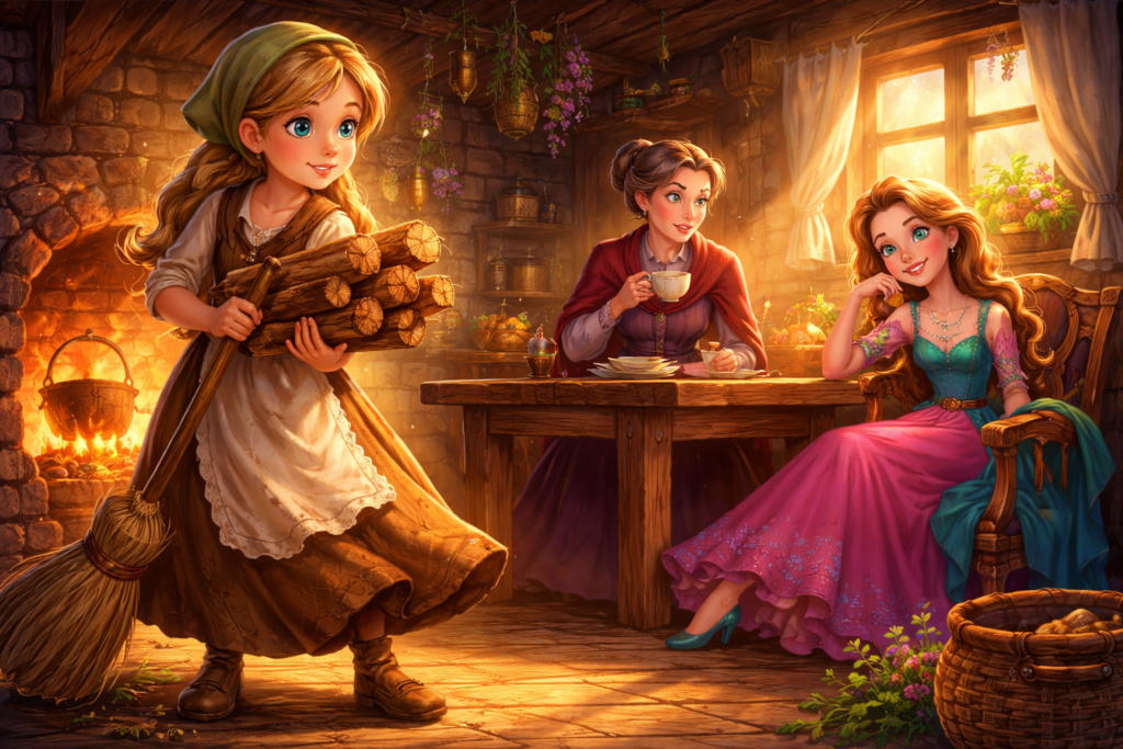 Казка Дванадцять місяців читати онлайн з малюнками