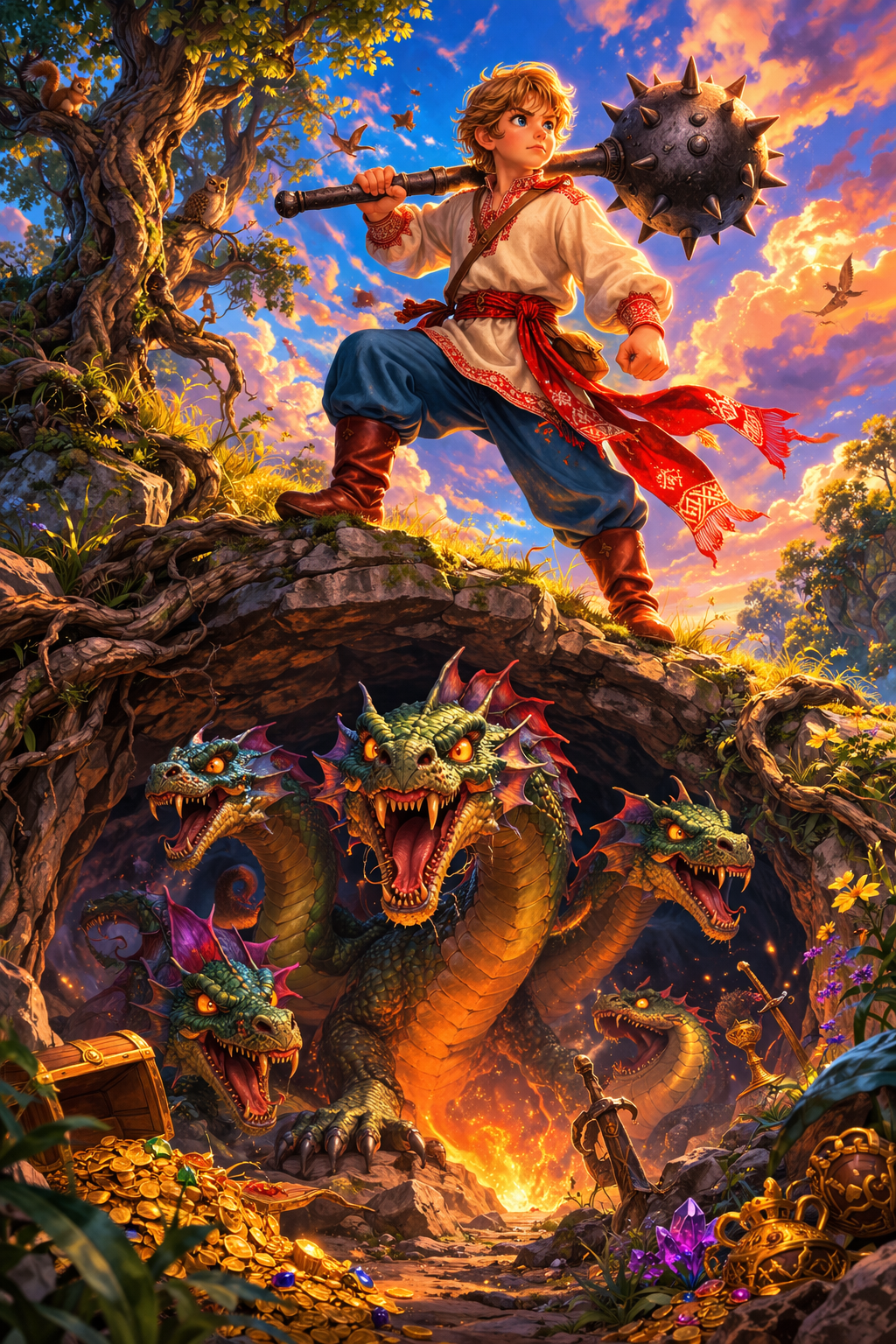 Казка Котигорошко