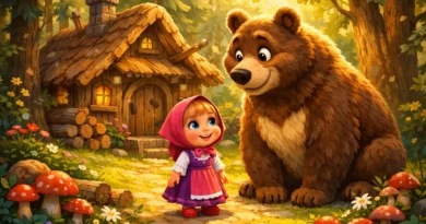 Казка Маша і ведмідь читайте онлайн казку з малюнками українською безкоштовно