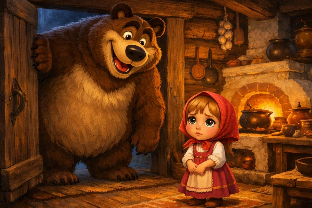 Казка «Маша и ведмідь»