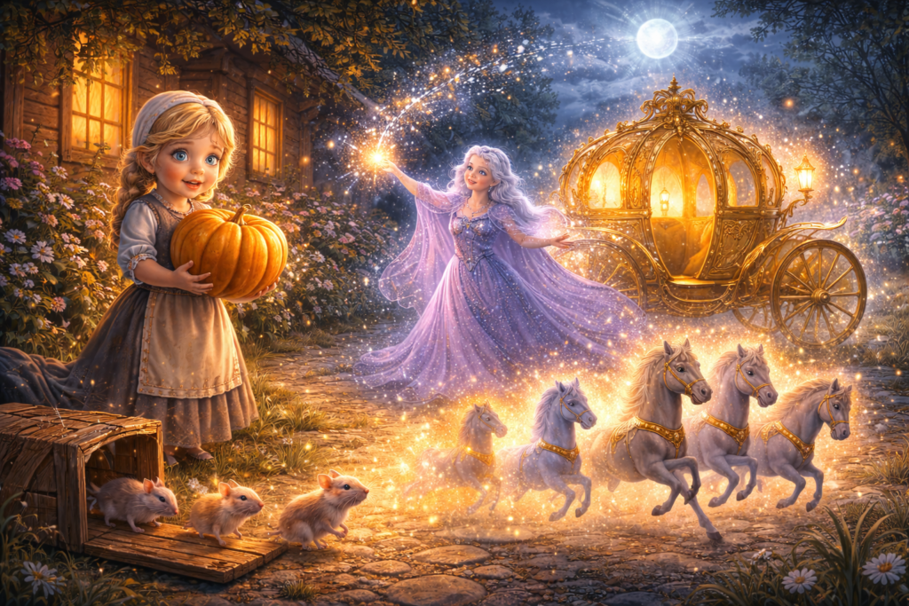 Казка  Попелюшка читайте онлайн казку з малюнками українською