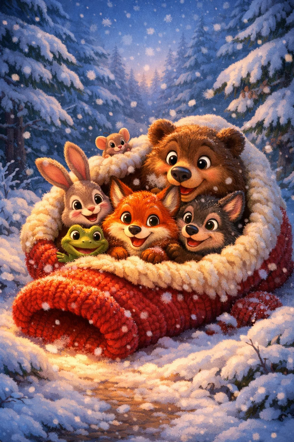 Казка Рукавичка