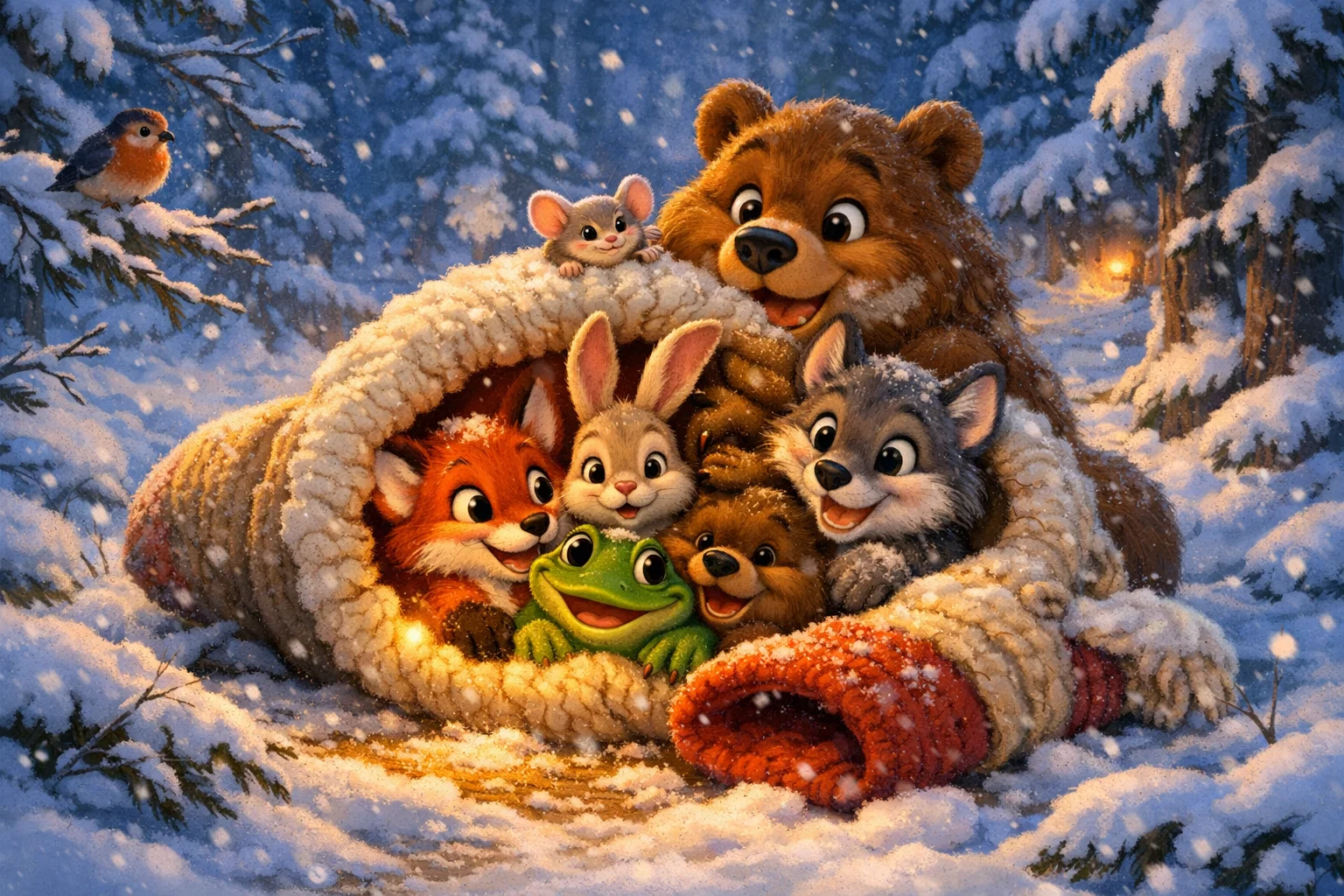 Казка Рукавичка