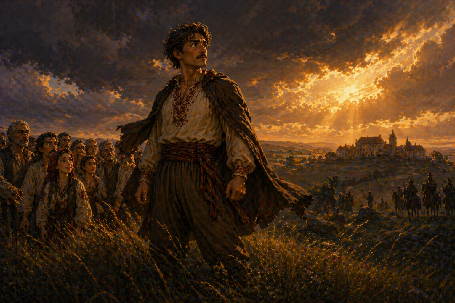 Марко Вовчок «Кармелюк» скорочено по розділам