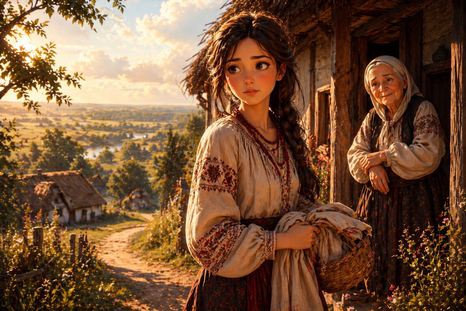 Марко Вовчок «Маруся» скорочено по розділам