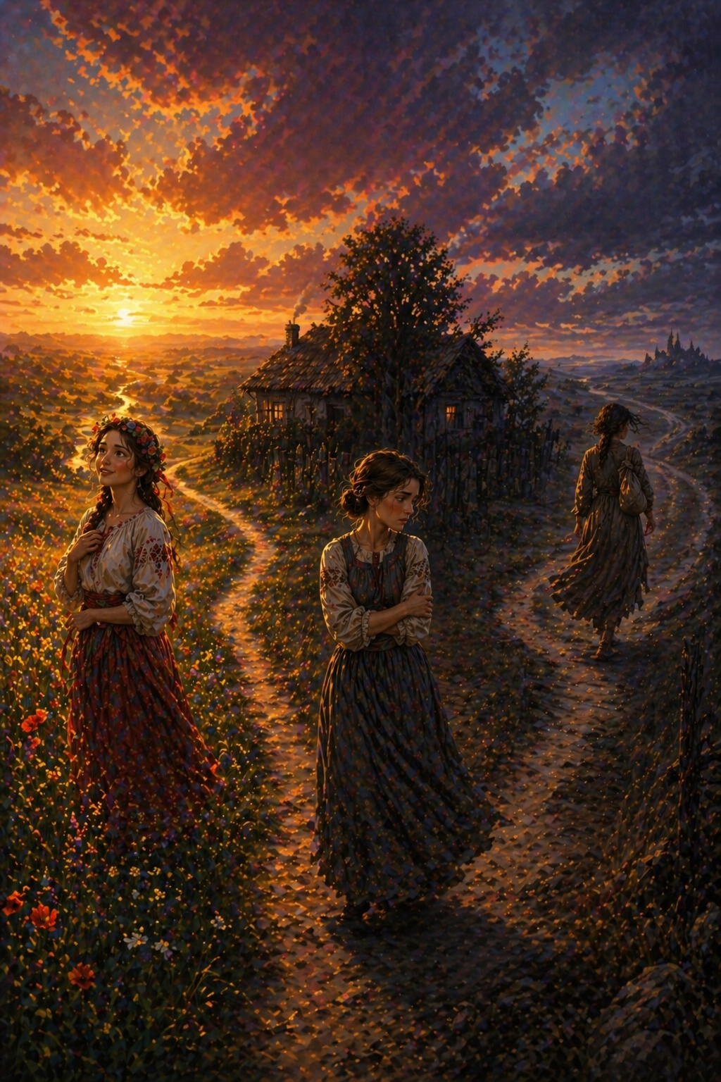 Марко Вовчок «Три долі» скорочено