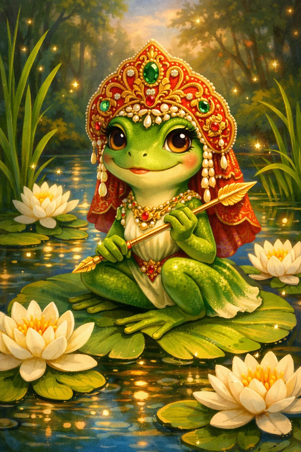 Аудіоказка Царівна - Жаба слухати онлайн безкоштовно