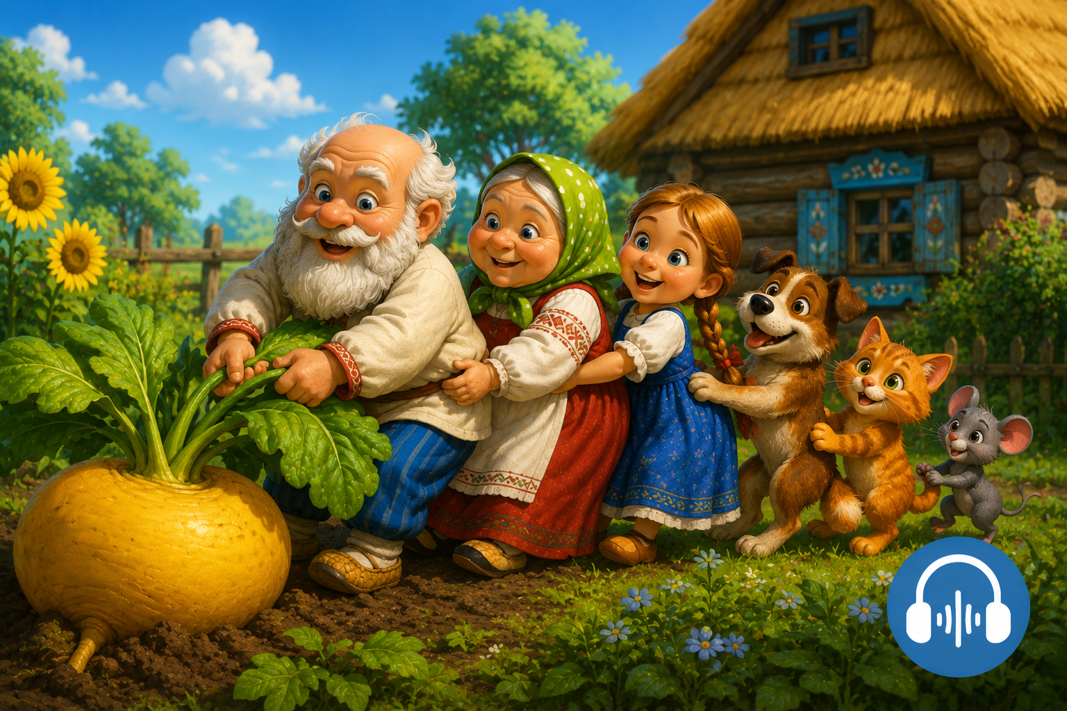 Аудіоказка Ріпка