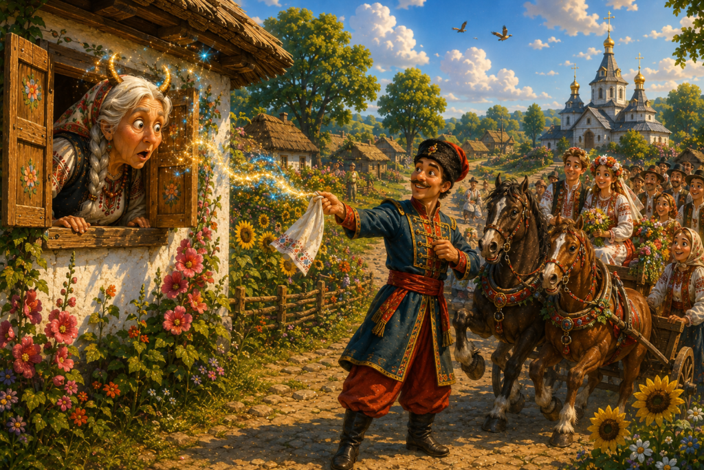Казка Баба-чародійниця читайте онлайн казку з малюнками українською