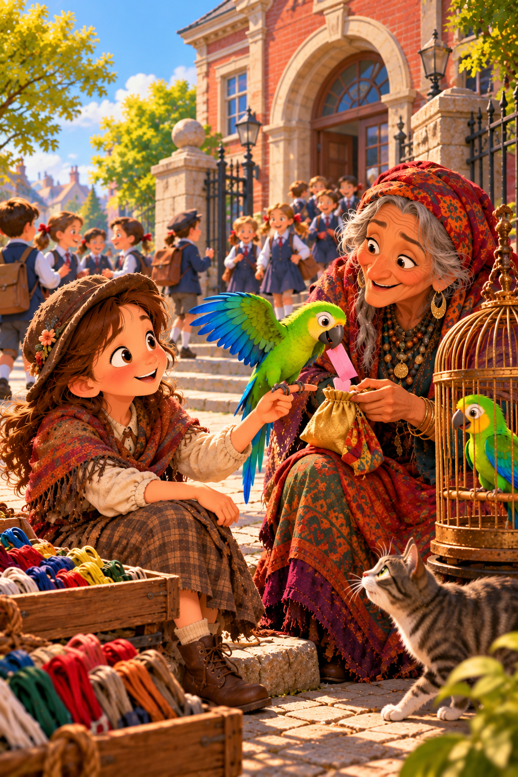 Казка Папужки